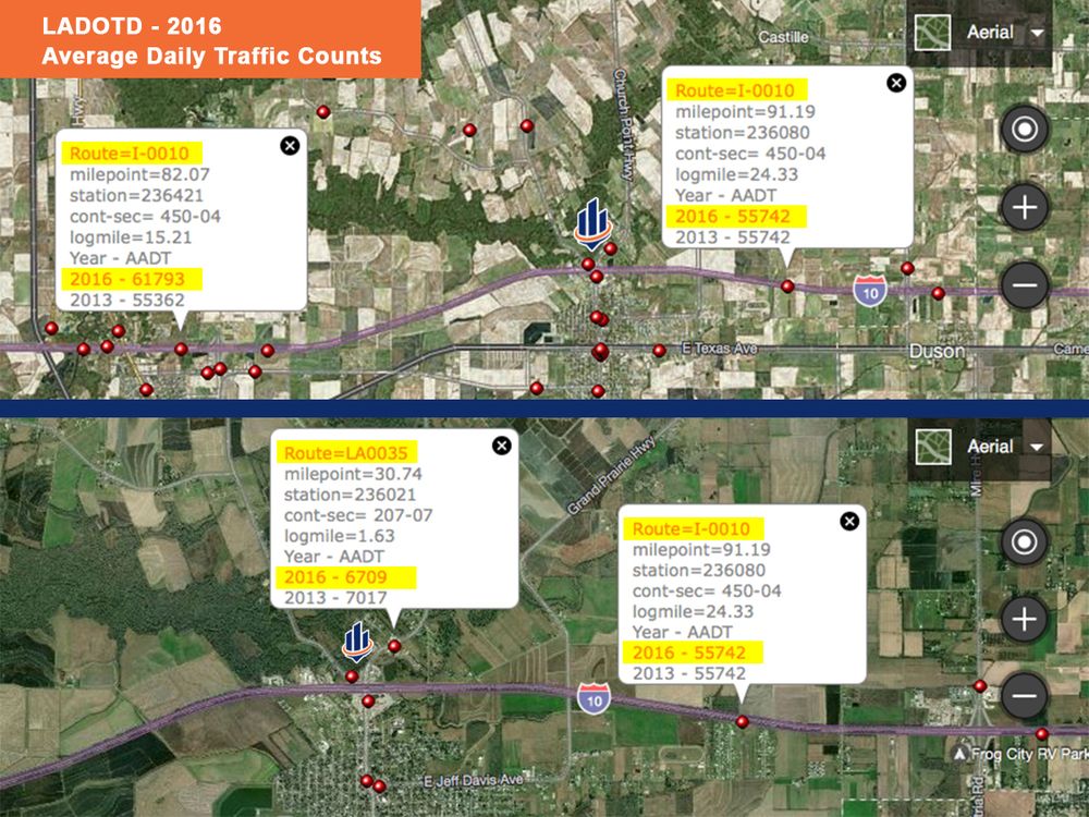 Development Site - I-10 at Rayne, LA: La Hwy 35 & I-10, Rayne, LA 70578